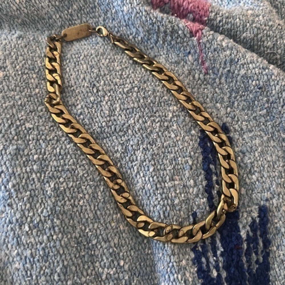 Banana Republic Chunk Chain Link Necklace